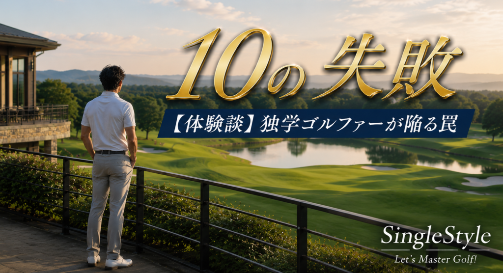 独学ゴルファーが陥る10の失敗——Yuが全部体験済み